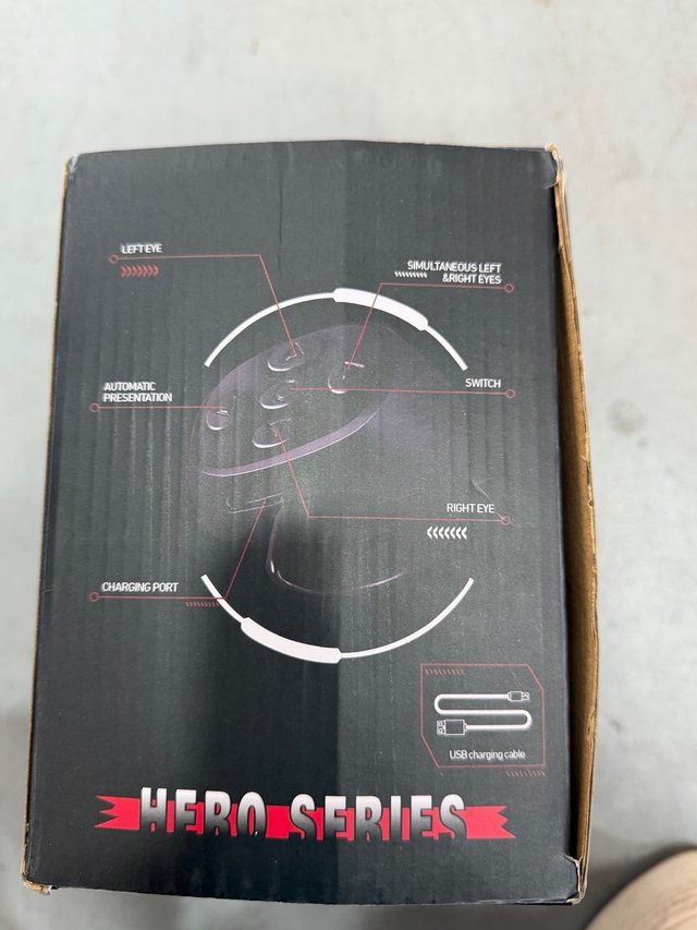 Máscara Spiderman LED Ojos Nuevos