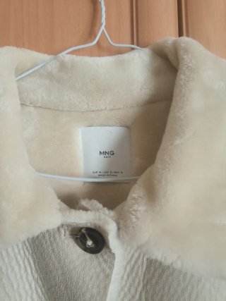 Abrigo Mango Beige a penas estrenado