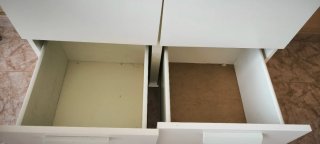Cajonera blanca 4 cajones
