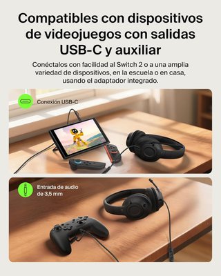 Auriculares Gaming Niños Belkin Inspire NUEVOS