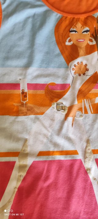 Camiseta Easy Wear Multicolor Talla L