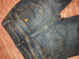 Vaqueros Guess Azules Desgastados
