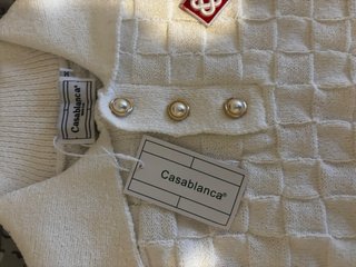 Maglione Casablanca Bianco Taglia Unica