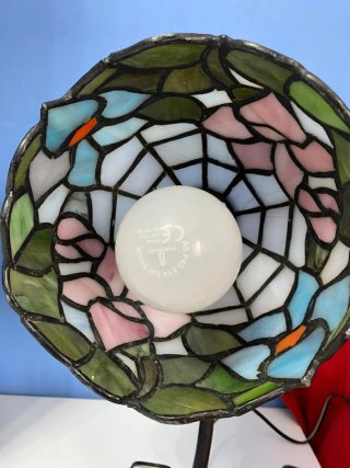 Lampada Tiffany floreale