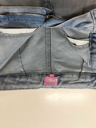 Gonna pantalone Barbie denim