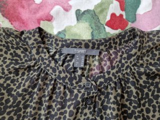 Camisa Esprit Talla 46 Estampada