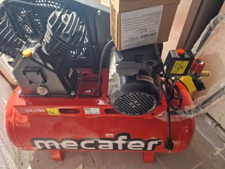 Compresor Mecafer 425316-3hp 100L