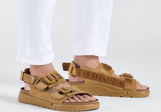 Sandalias Birkenstock Beige/Marrón Nuevas