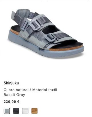 Sandalias Birkenstock Beige/Marrón Nuevas