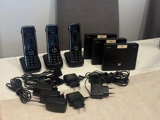 3 x Gigaset C530 IP Teléfonos Inalámbricos