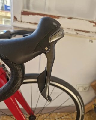 Bicicleta W.H Holdsworth Roja