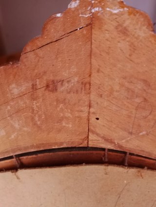Espejo vintage madera y cristal