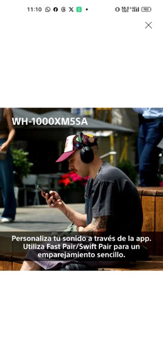Auriculares Sony WH-1000XM5 Negros