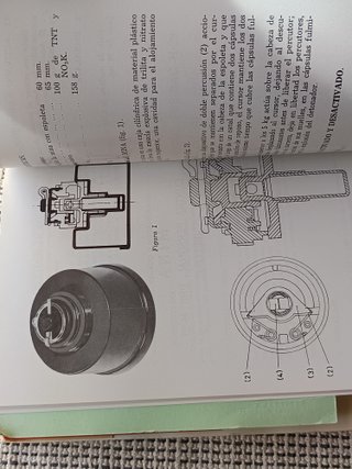 Libro Militar Antiguo Manual Catálogo de Minas