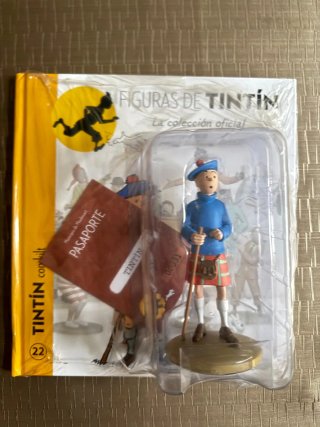 Colección libros y figuras de Tintín