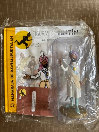 Colección libros y figuras de Tintín
