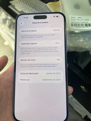 iPhone 16 Plus 128GB Azul