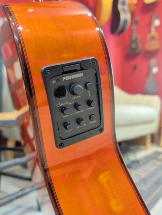 Guitarra Admira Alegría Flamenca Amplificada