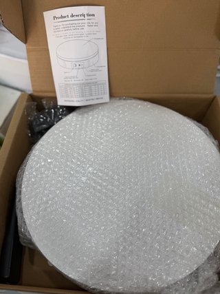 Base giratoria LED con mando - Nueva
