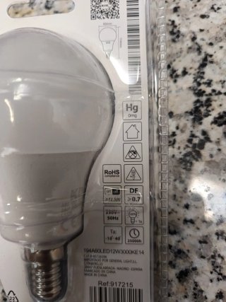 Bombilla LED KDE 12W 3000K