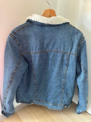 Chaqueta vaquera mujer con pelo