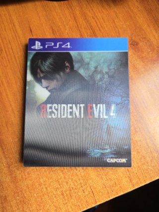 Carátula Holográfica de Resident Evil 4 remake PS4