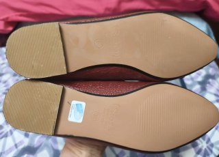 Zapatos planos SFERA rojos
