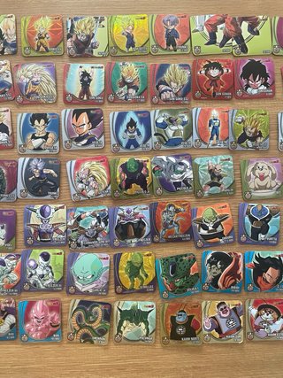 Lote Cartas Dragon Ball Z