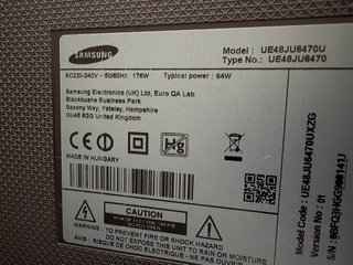 Televisor Samsung 48 Negro
