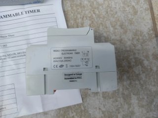 Programador Horario Digital Eléctrico