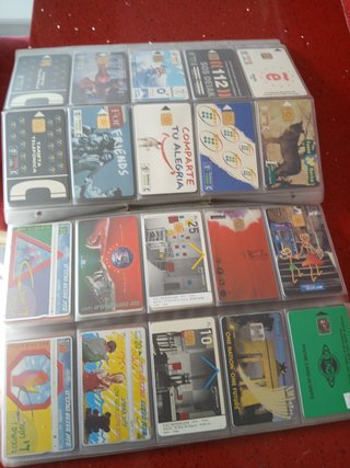 120 Schede Telefoniche Internazionali con fogli