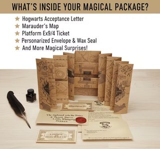 Colección Harry Potter 7 Artículos Hogwarts