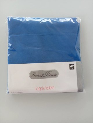 Coppia federe in cotone Sweet House