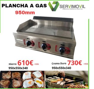 PLANCHA INDUSTRIAL A GAS 400