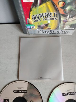 Oddworld: Abe's Exoddus PS1 Platinum