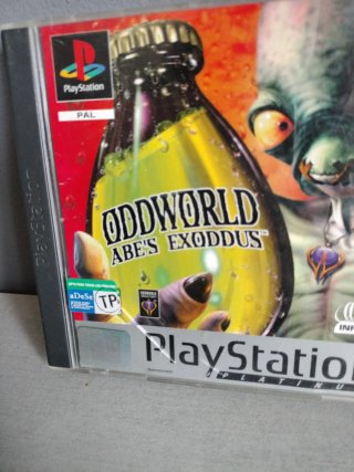 Oddworld: Abe's Exoddus PS1 Platinum