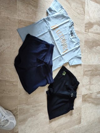 Lote Camiseta y 2 Pantalones Cortos Talla 11-12