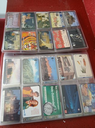120 Schede Telefoniche Internazionali con fogli