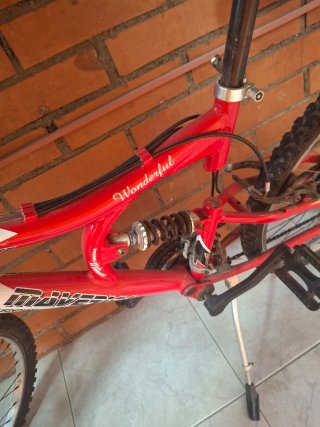 Bicicleta Montaña Roja Niñ@