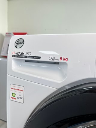 LAVADORA HOOVER 8KG 1600RPM WIFI INVERTER