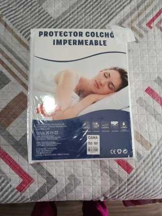 Protector Colchón Impermeable Cama 150/160