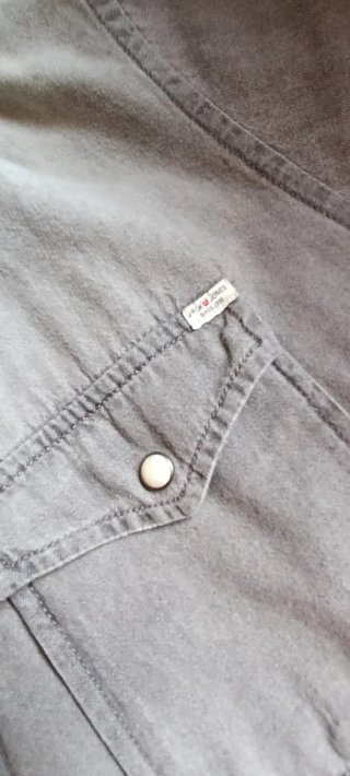 Camisa vaquera gris