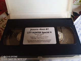 Vhs City Hunter Special 4 - Yamato Video 61 *RARA*