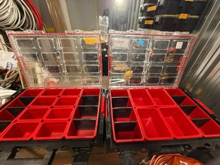 Carro con cajas para herramientas