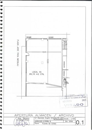 Local comercial en alquiler en Villajoyosa ciudad en Villajoyosa/Vila Joiosa (la)