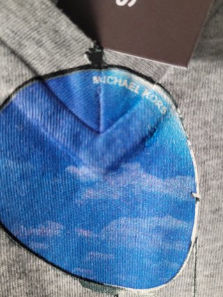 Camiseta Michael Kors Gris Talla S / XS
