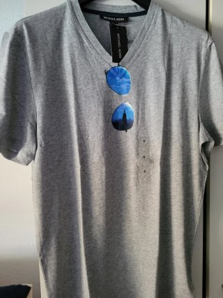 Camiseta Michael Kors Gris Talla S / XS