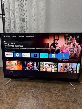 Televisor tele Samsung 49 pulgadas Smart TV salón