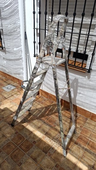 Escalera de aluminio