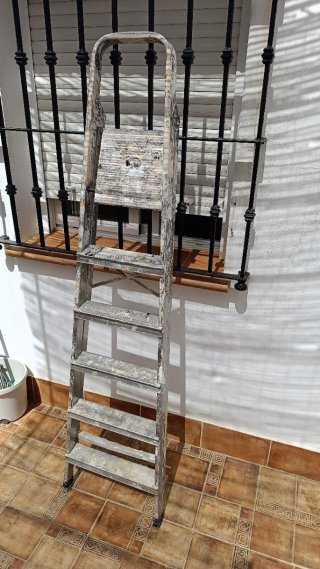 Escalera de aluminio